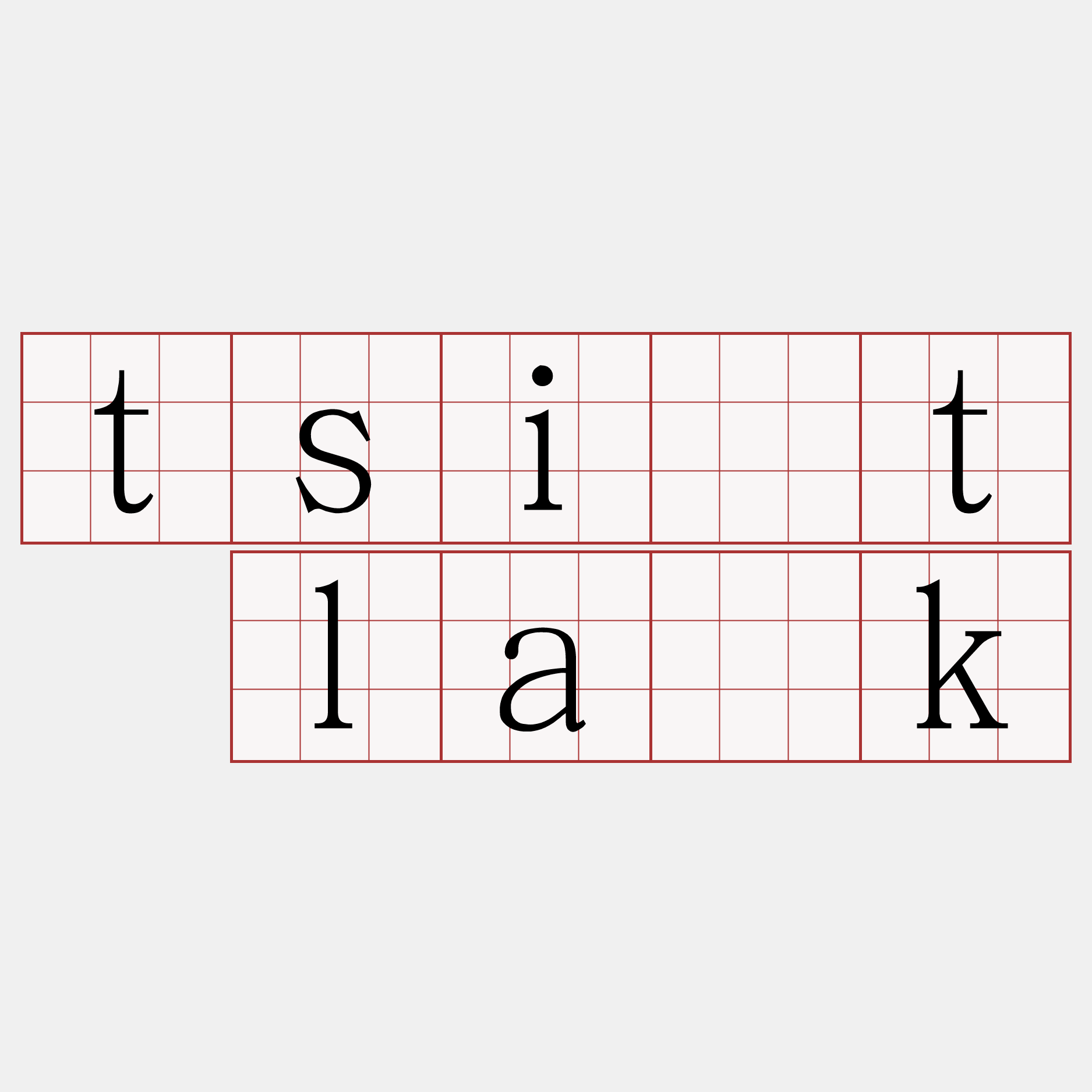 tsi̍t la̍k